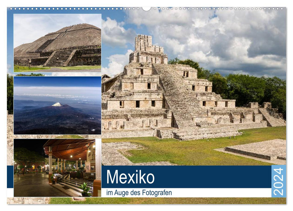 Mexico in the eye of the photographer (CALVENDO wall calendar 2024) 