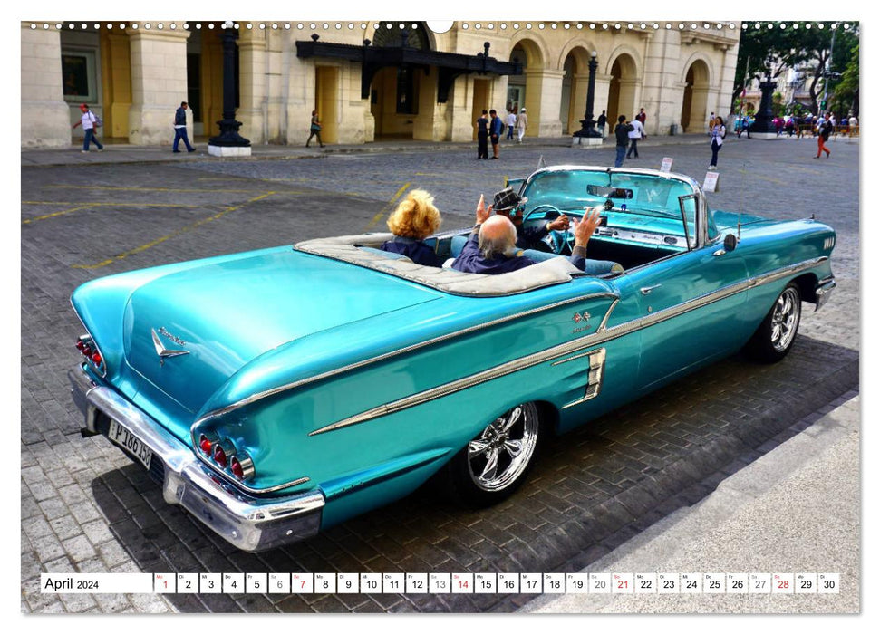 Impala '58 - Ein Chevy der Extraklasse (CALVENDO Wandkalender 2024)