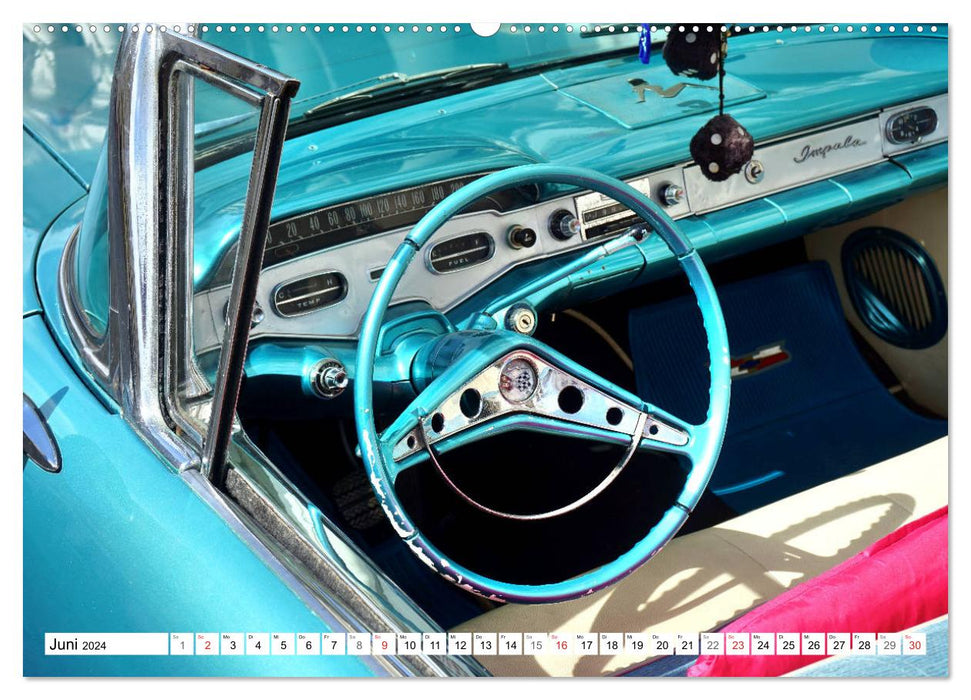 Impala '58 - Ein Chevy der Extraklasse (CALVENDO Wandkalender 2024)