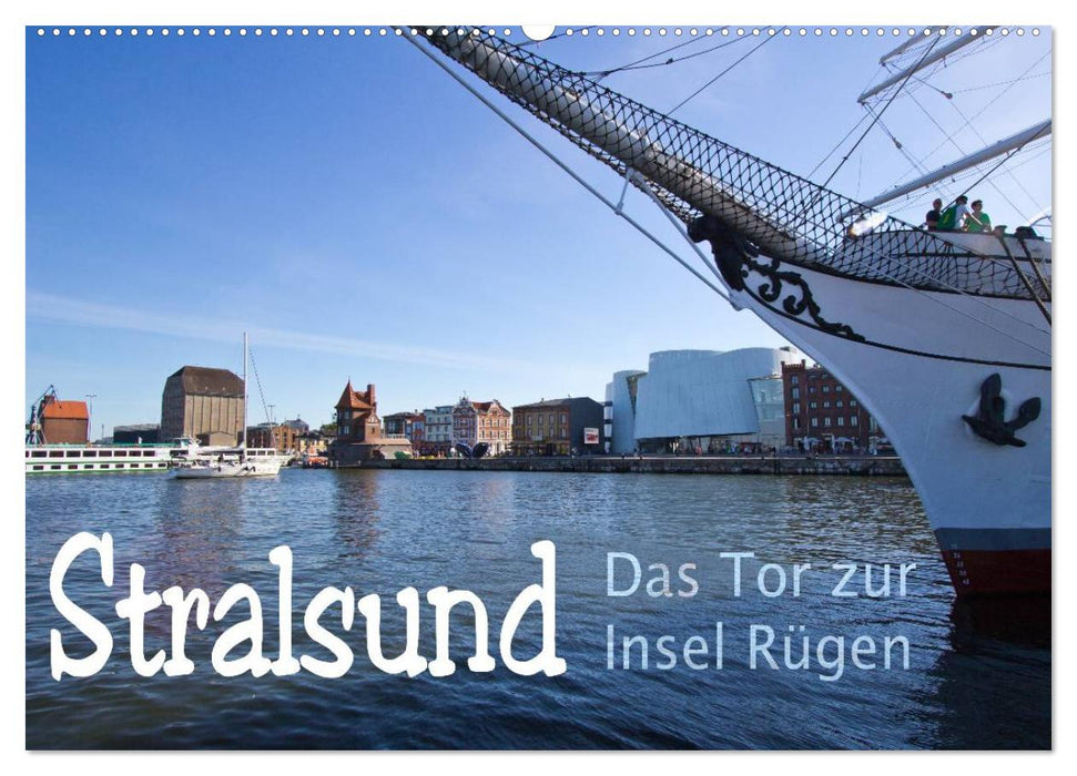 Stralsund. The gateway to the island of Rügen (CALVENDO wall calendar 2024) 