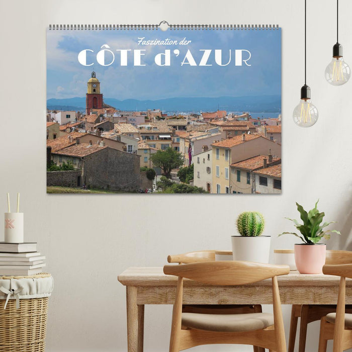 Faszination der Côte d'Azur (CALVENDO Wandkalender 2024)