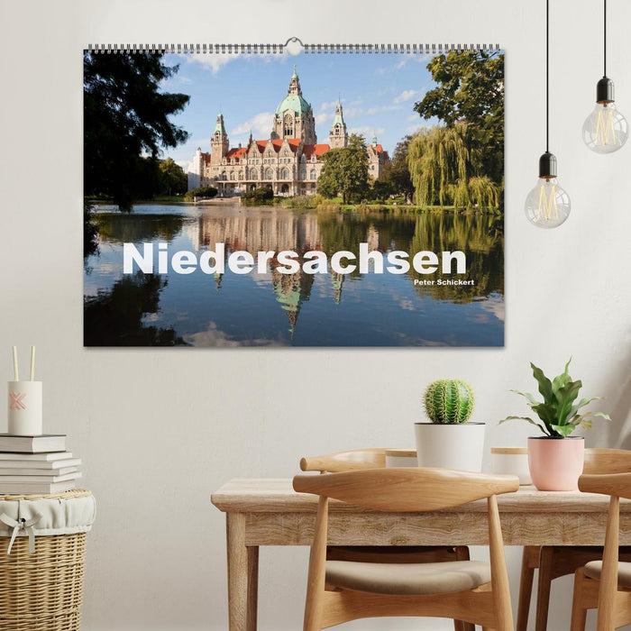 Lower Saxony (CALVENDO wall calendar 2024) 
