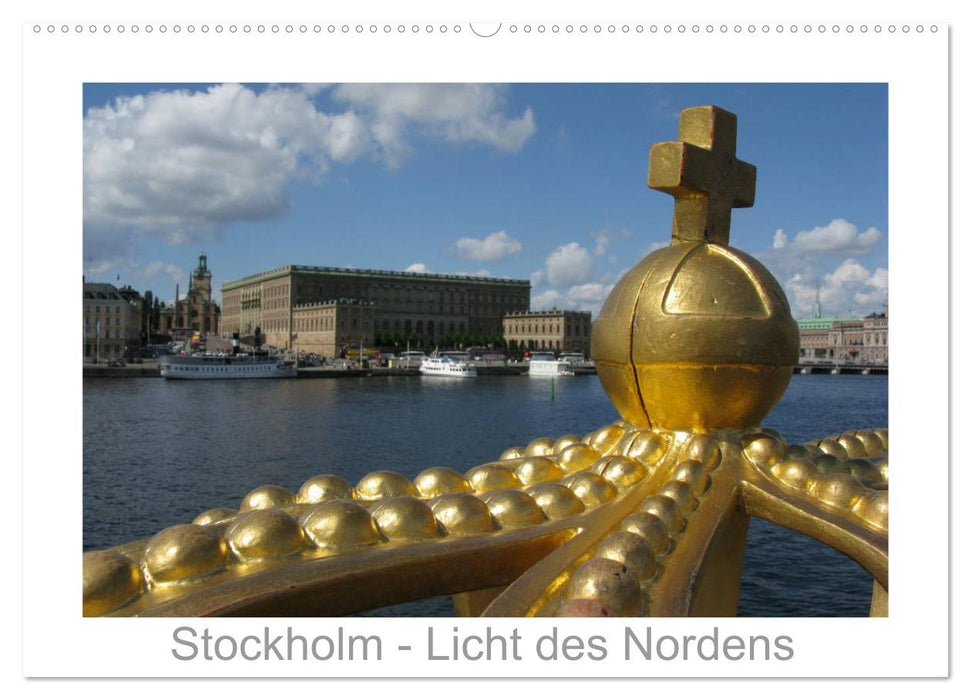 Stockholm - Light of the North (CALVENDO wall calendar 2024) 