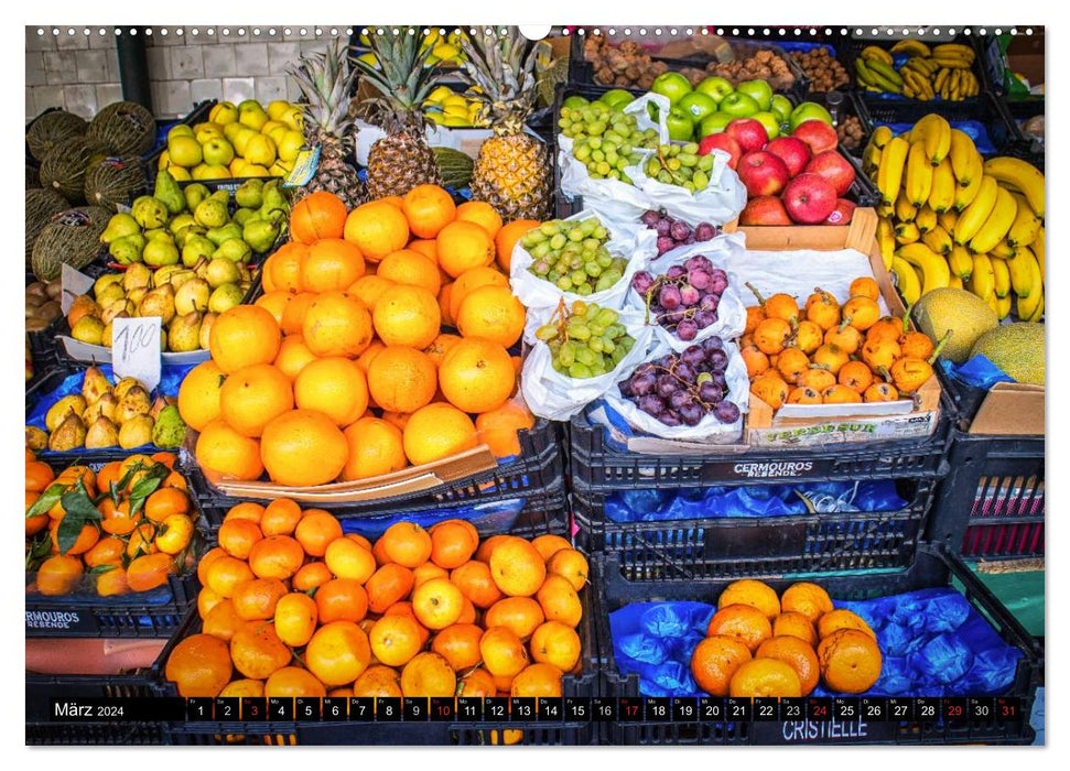 Porto - The trading city on the Douro (CALVENDO wall calendar 2024) 