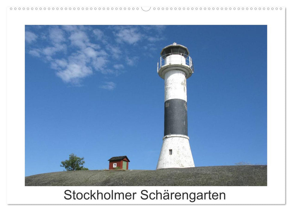 Stockholmer Schärengarten (CALVENDO Wandkalender 2024)