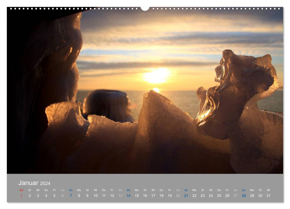 PLANET USEDOM sunrises (CALVENDO wall calendar 2024) 
