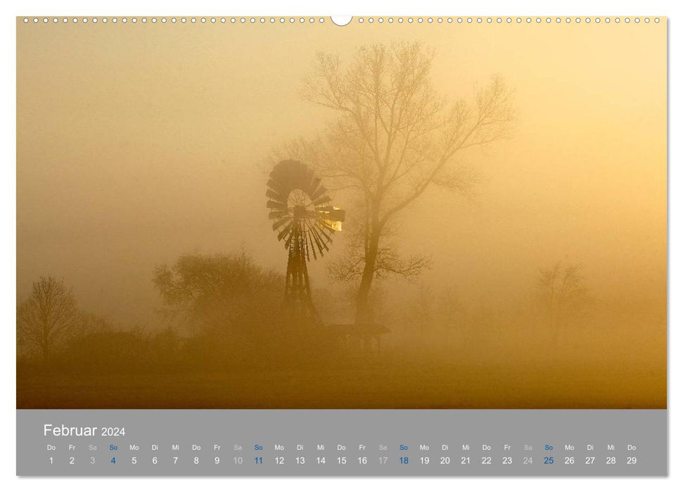 PLANET USEDOM sunrises (CALVENDO wall calendar 2024) 