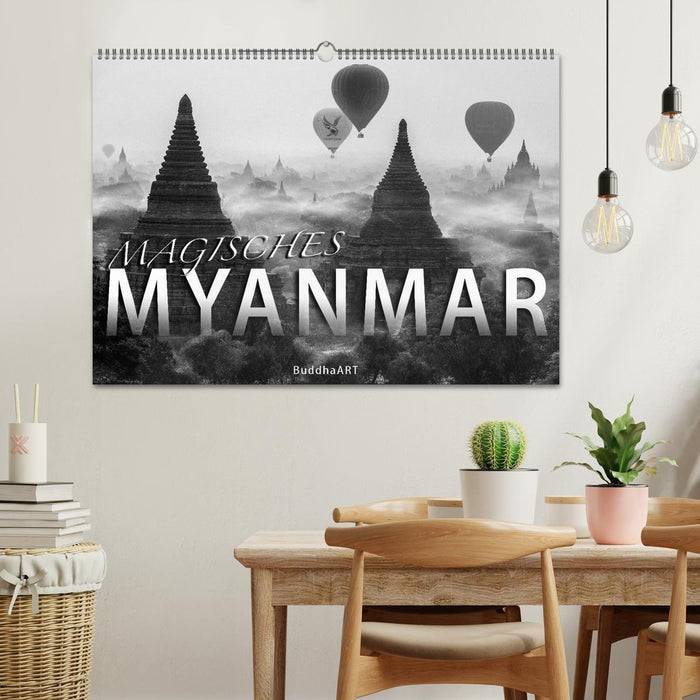 MAGISCHES MYANMAR (CALVENDO Wandkalender 2024)