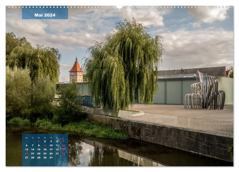 Contrasts Waiblingen (CALVENDO Premium Wall Calendar 2024) 