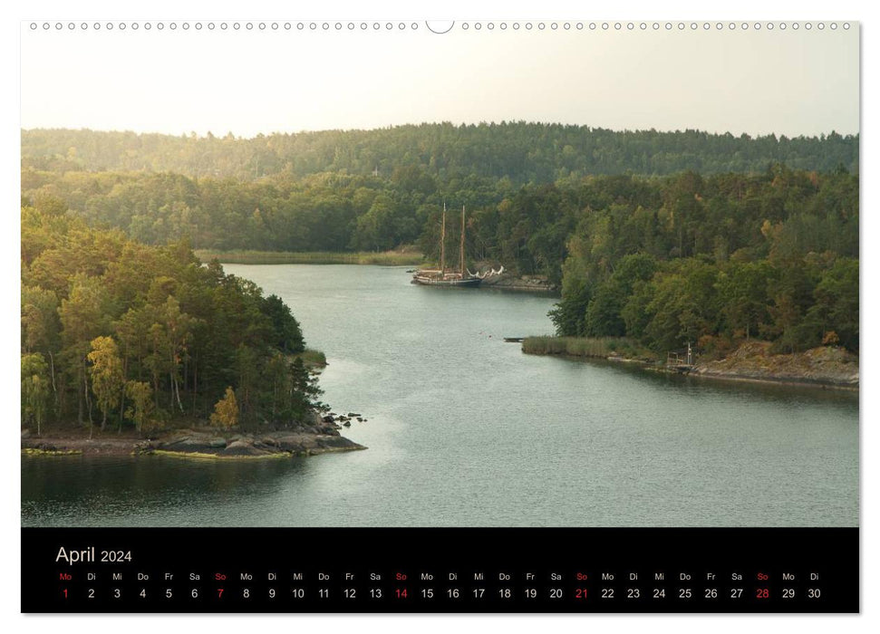 Schweden Schärengarten (CALVENDO Premium Wandkalender 2024)