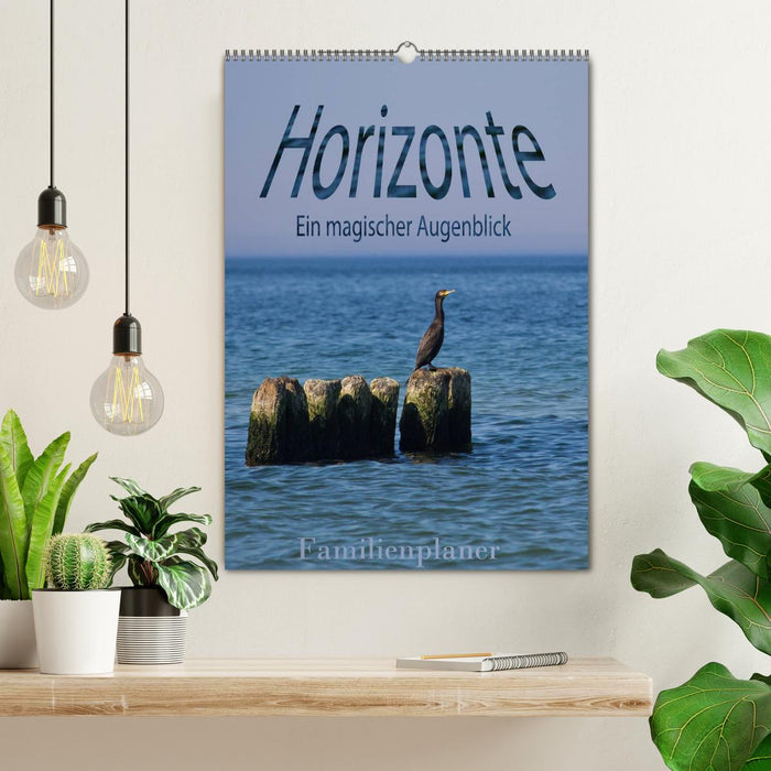 Horizons. A magical moment – ​​family planner (CALVENDO wall calendar 2024) 