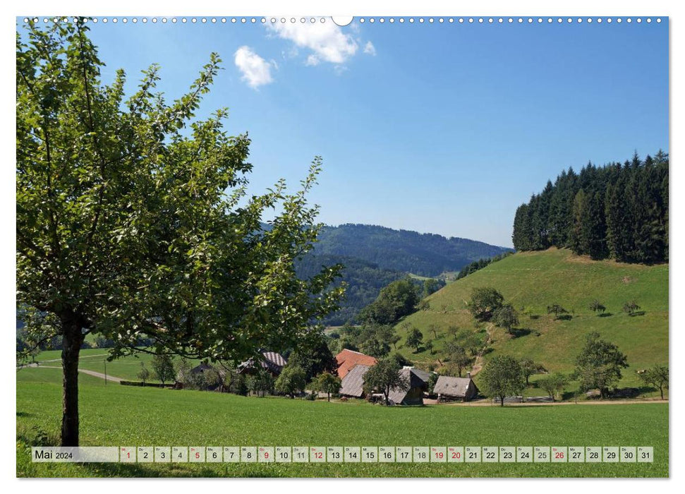 Glottertal im Schwarzwald (CALVENDO Premium Wandkalender 2024)