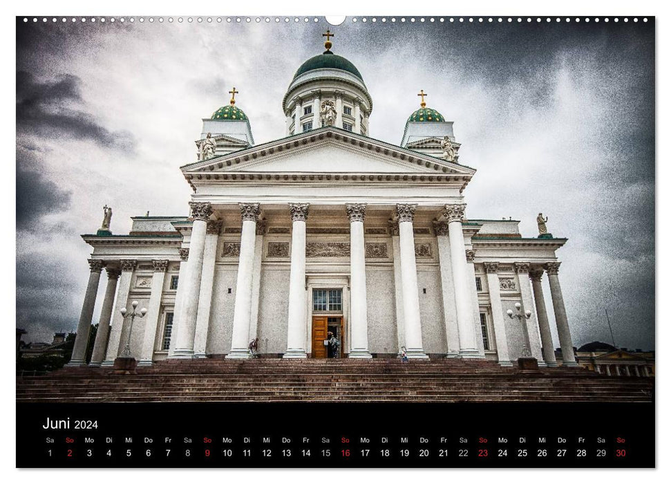 Helsinki / Besuchen - Entdecken - Erleben (CALVENDO Premium Wandkalender 2024)