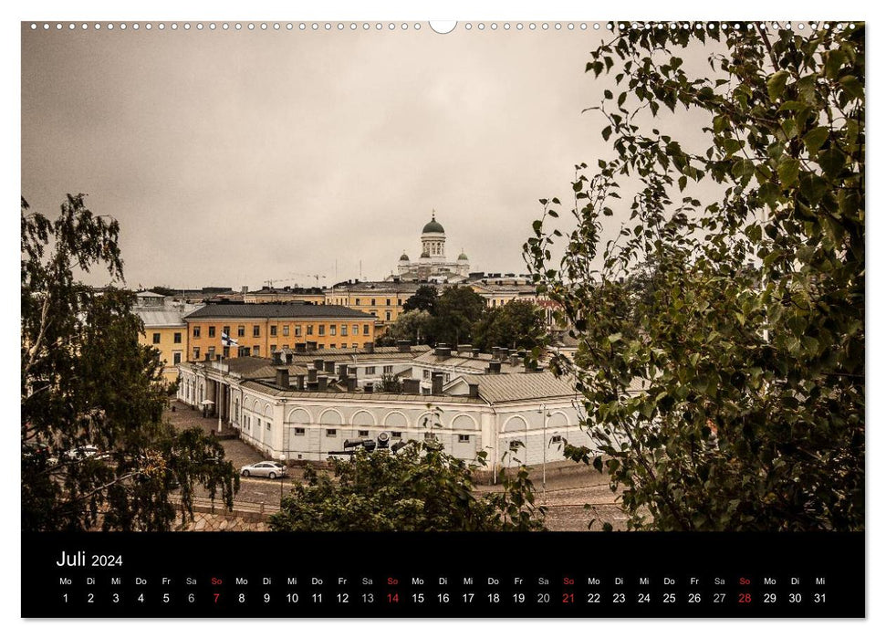 Helsinki / Visit - Discover - Experience (CALVENDO Premium Wall Calendar 2024) 