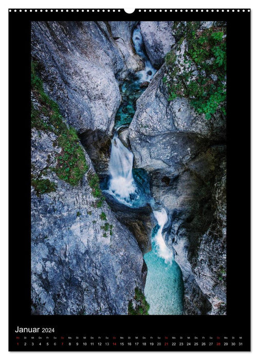 GARNITZENKLAMM (CALVENDO Premium Wandkalender 2024)