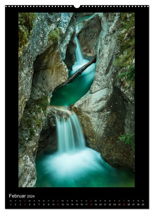 GARNITZENKLAMM (CALVENDO Premium Wandkalender 2024)