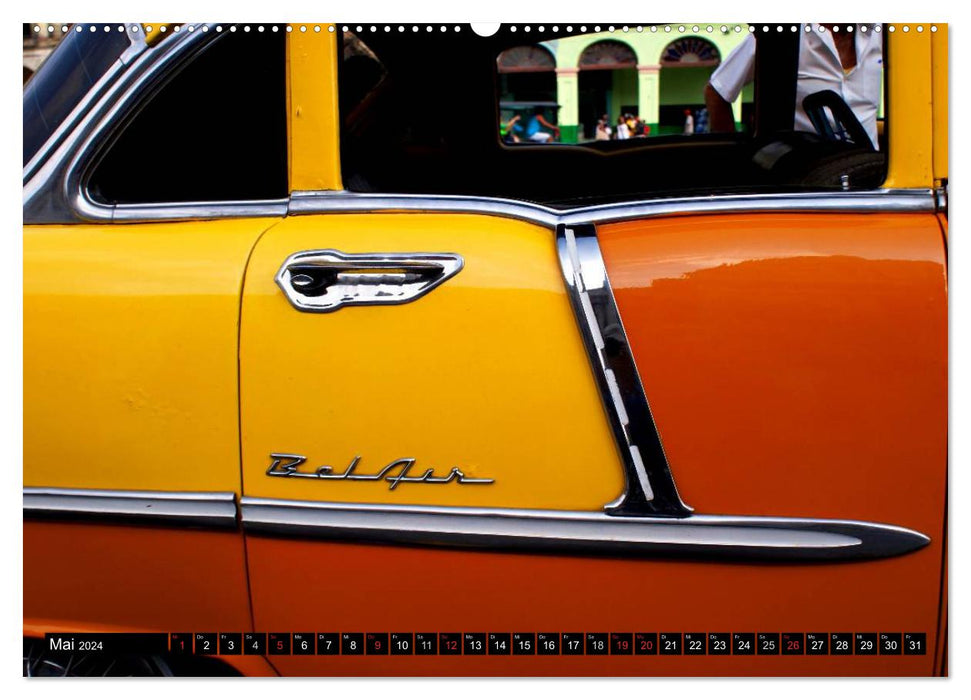 Auto-Legenden Chevrolet Bel Air (CALVENDO Wandkalender 2024)