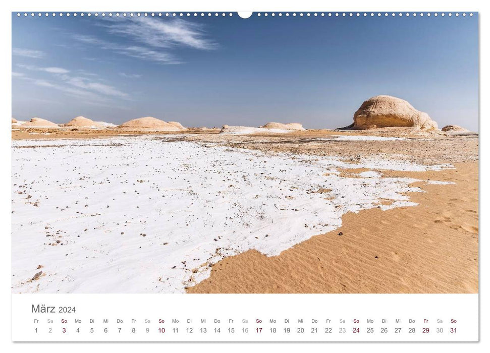 Impressionen - Weiße Wüste (CALVENDO Premium Wandkalender 2024)
