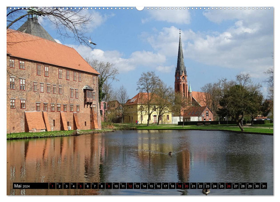 Burgen- und Schlösserreise durch Deutschland (CALVENDO Premium Wandkalender 2024)