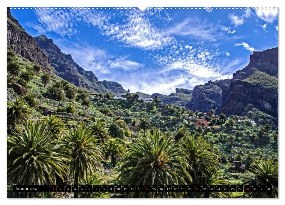 Tenerife's rough north (CALVENDO Premium Wall Calendar 2024) 