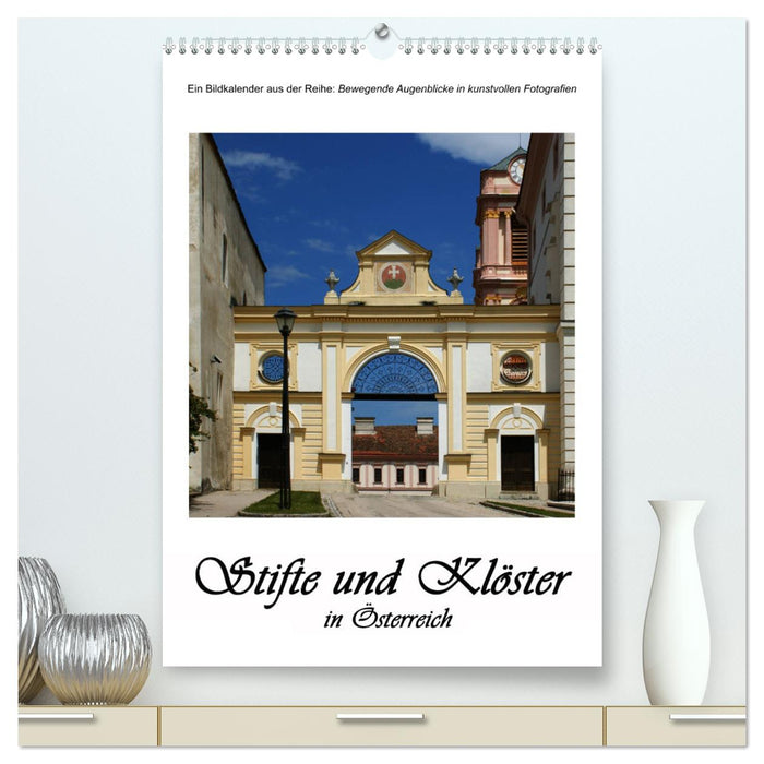 Monasteries and monasteries in Austria (CALVENDO Premium Wall Calendar 2024) 