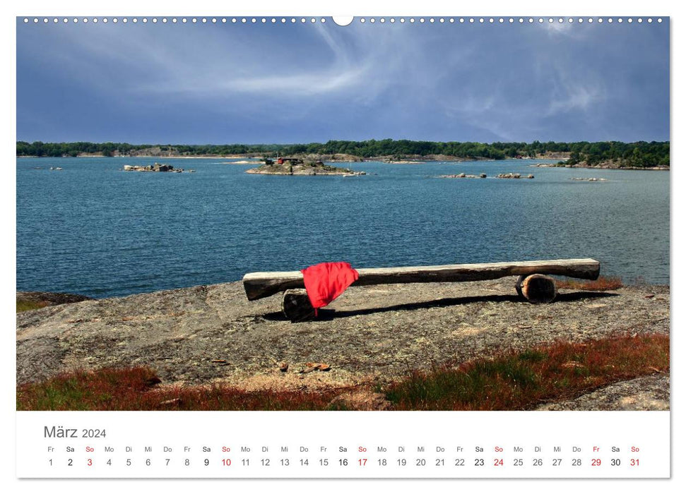 Meine Lieblingsplätze in Südschweden (CALVENDO Premium Wandkalender 2024)