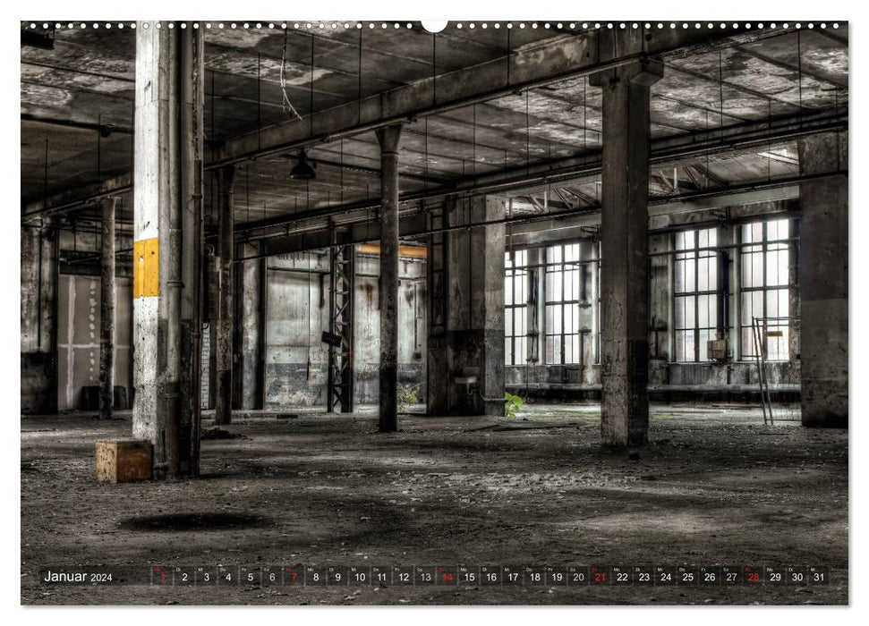 Vergangene Zeiten – Die Kölner Clouth-Werke (CALVENDO Wandkalender 2024)