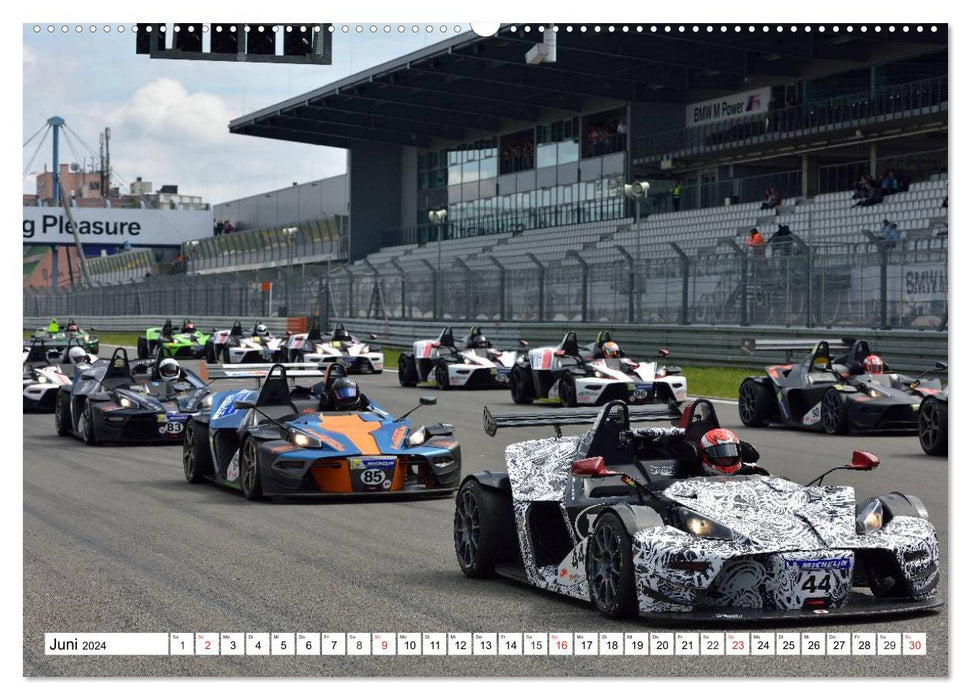 Motorsport at the Nürburgring (CALVENDO Premium Wall Calendar 2024) 