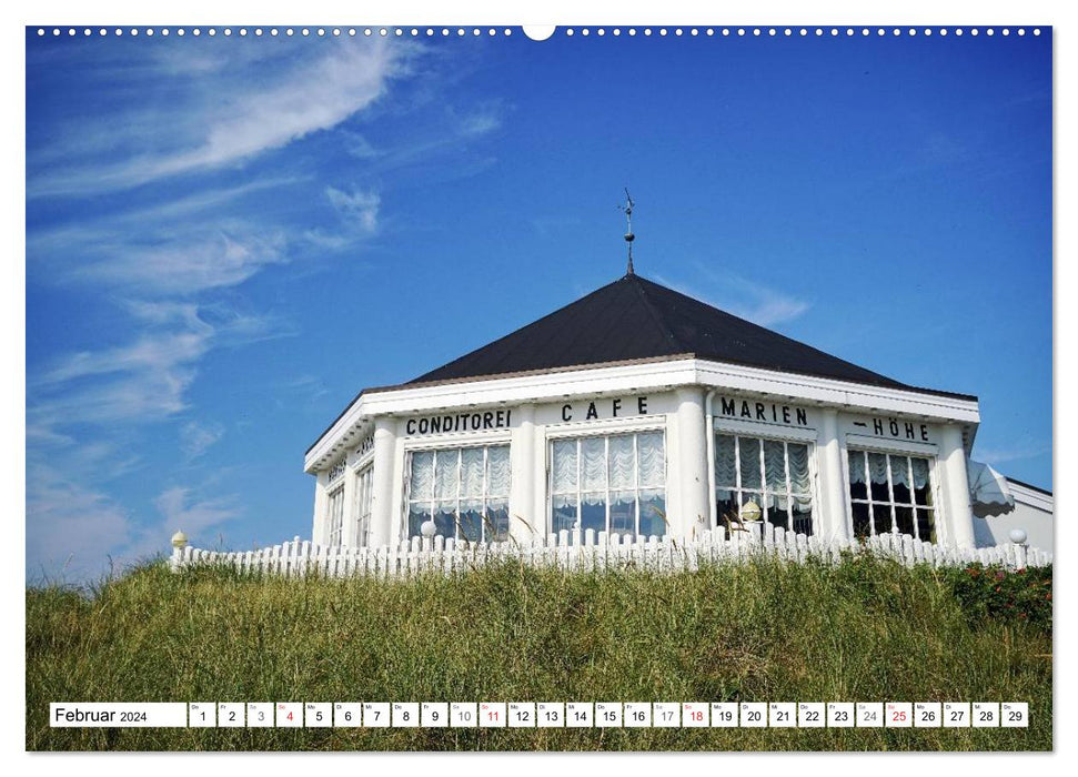 Norderney - from barefoot to patent leather shoes (CALVENDO Premium Wall Calendar 2024) 