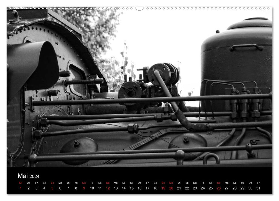 Ein Jahr mit der Schmalspurbahn aus Zittau (CALVENDO Wandkalender 2024)