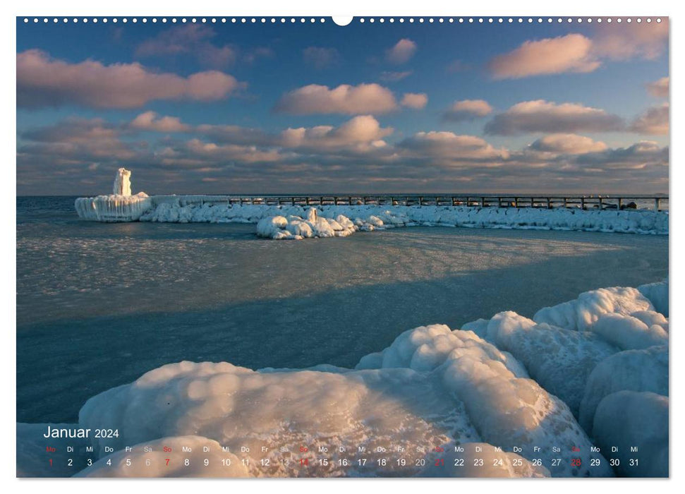 Le Nord du Danemark (Calendrier mural CALVENDO 2024) 