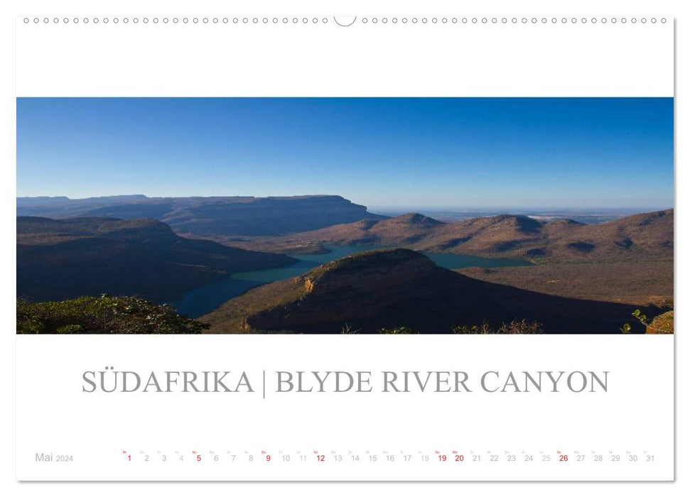 Naturparadiese - Traumreise durch das südliche Afrika (CALVENDO Premium Wandkalender 2024)