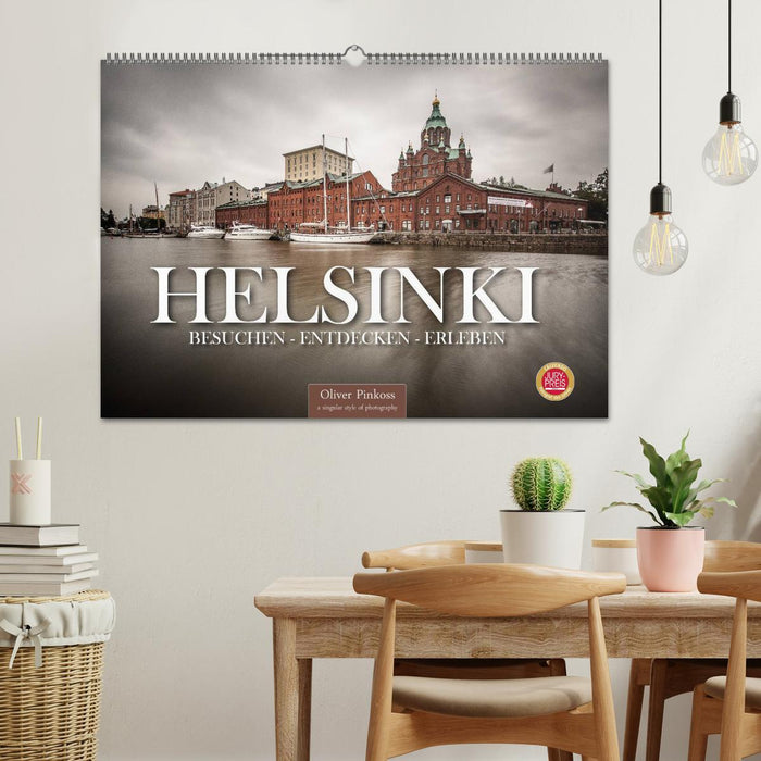 Helsinki / Visite - Découverte - Expérience (Calendrier mural CALVENDO 2024) 