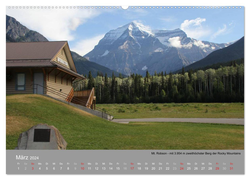 Rocky Mountains 2024 (CALVENDO Premium Wandkalender 2024)