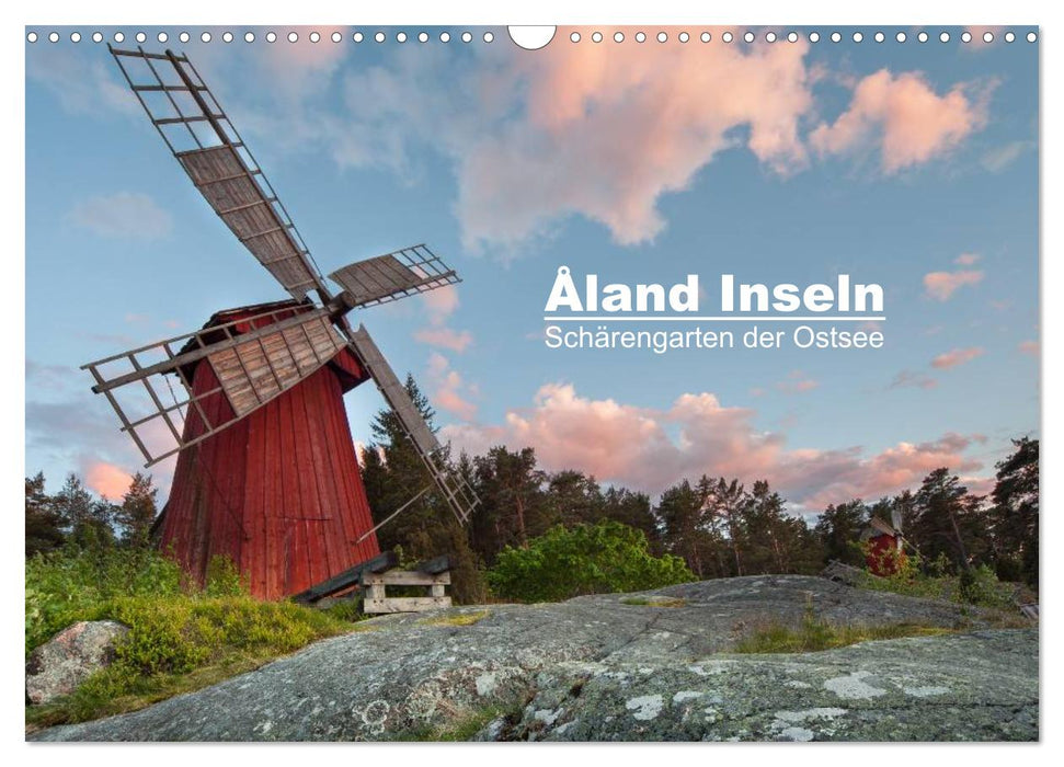 Îles Åland : archipel de la mer Baltique (calendrier mural CALVENDO 2024) 