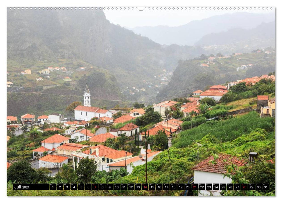 Madeira - Insel mitten im Atlantik (CALVENDO Premium Wandkalender 2024)