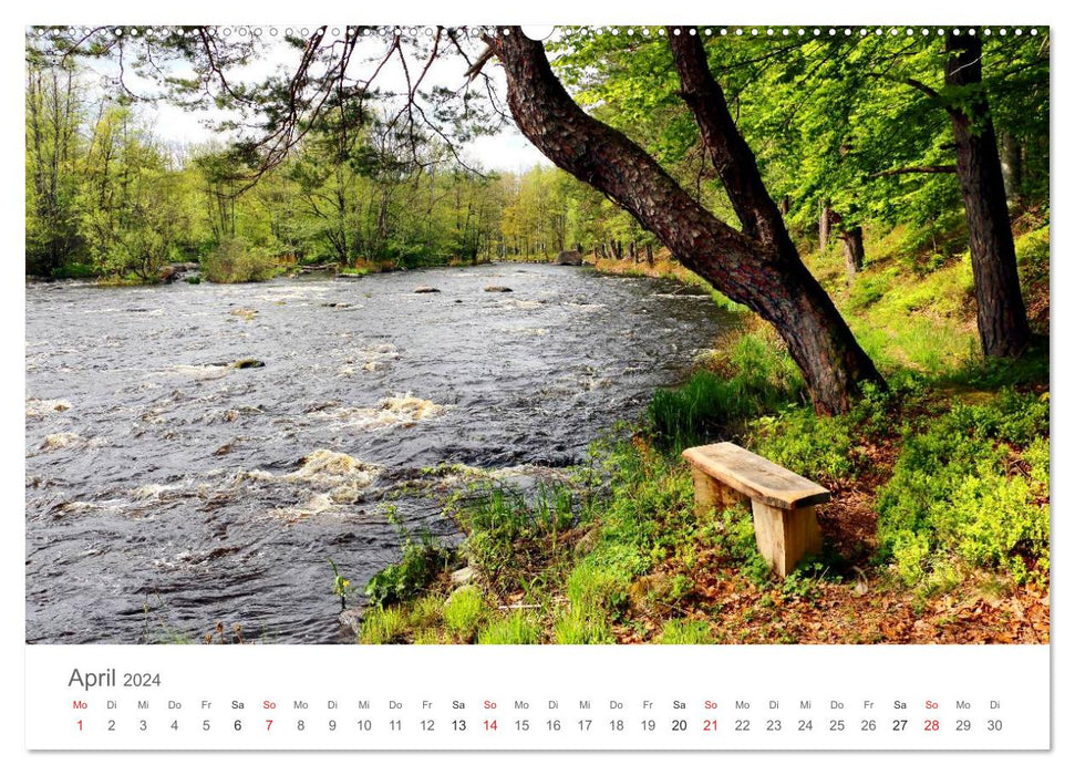 Meine Lieblingsplätze in Südschweden (CALVENDO Wandkalender 2024)