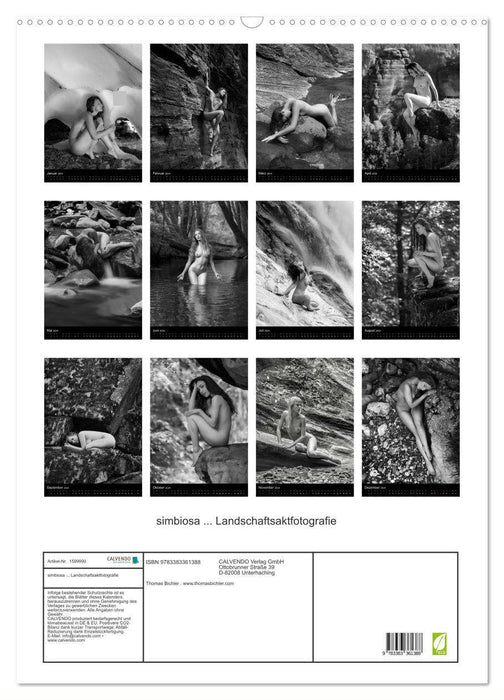 simbiosa ... Landschaftsaktfotografie (CALVENDO Wandkalender 2024)
