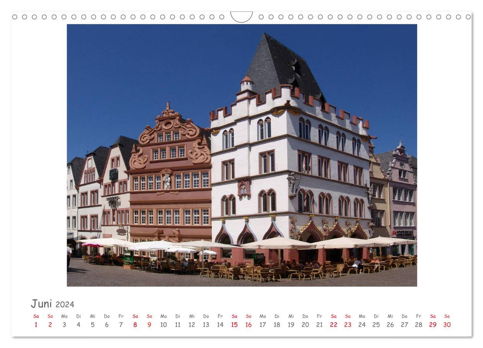 Unvergessliches Trier (CALVENDO Wandkalender 2024)