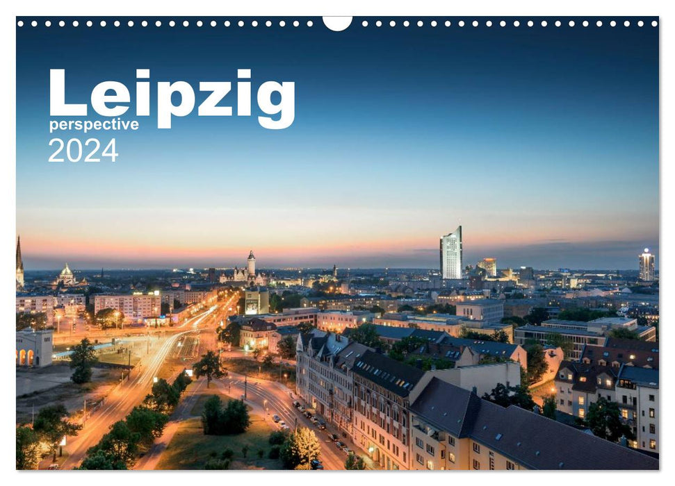 Leipzig perspective (CALVENDO Wandkalender 2024)