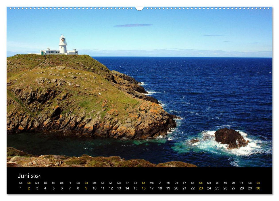 Wales Pembrokeshire - Natur im Fokus- (CALVENDO Premium Wandkalender 2024)