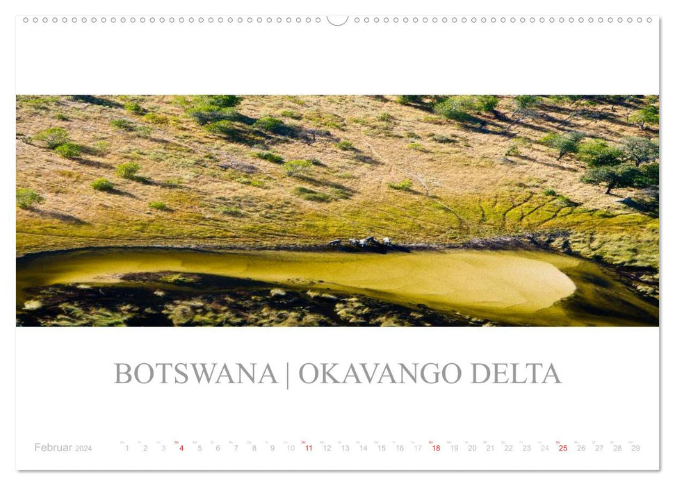 Naturparadiese - Traumreise durch das südliche Afrika (CALVENDO Wandkalender 2024)
