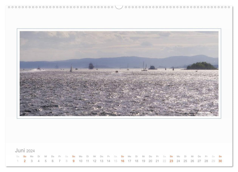 Norwegen - Panoramen (CALVENDO Premium Wandkalender 2024)