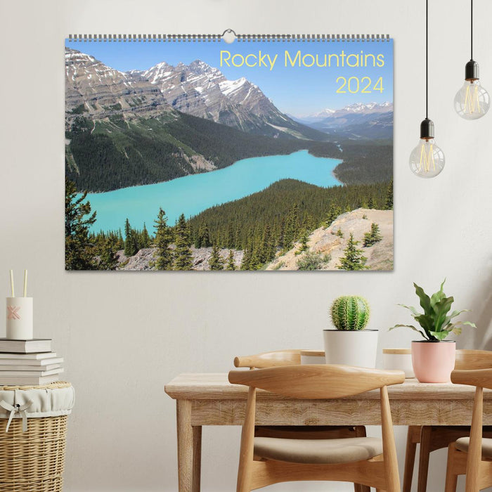 Rocky Mountains 2024 (CALVENDO Wandkalender 2024)