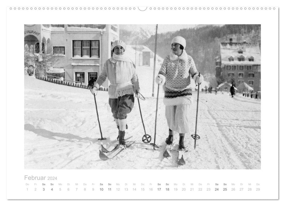 Joies d'hiver - ville et campagne (Calendrier mural CALVENDO 2024) 