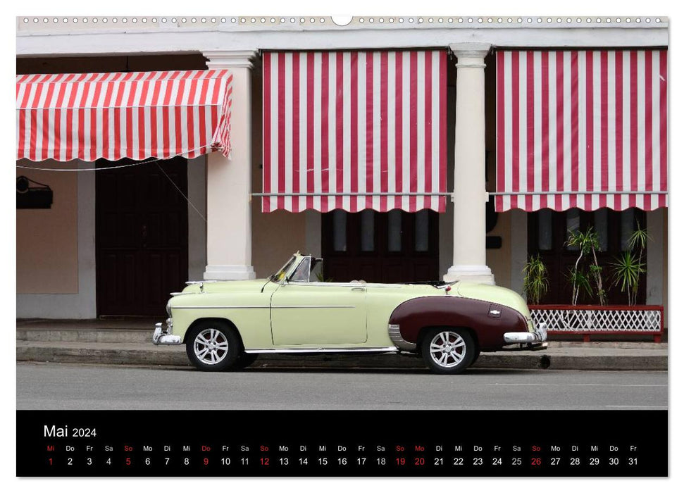 Cuba Real – Diversité des Caraïbes (Calvendo Premium Wall Calendar 2024) 