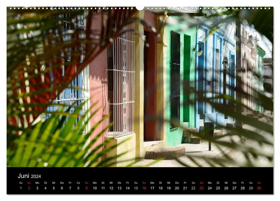 Cuba Real – Diversité des Caraïbes (Calvendo Premium Wall Calendar 2024) 