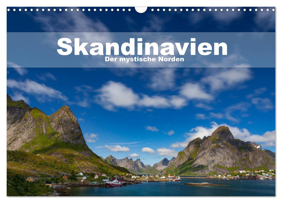 Scandinavie - Le nord mystique (Calendrier mural CALVENDO 2024) 