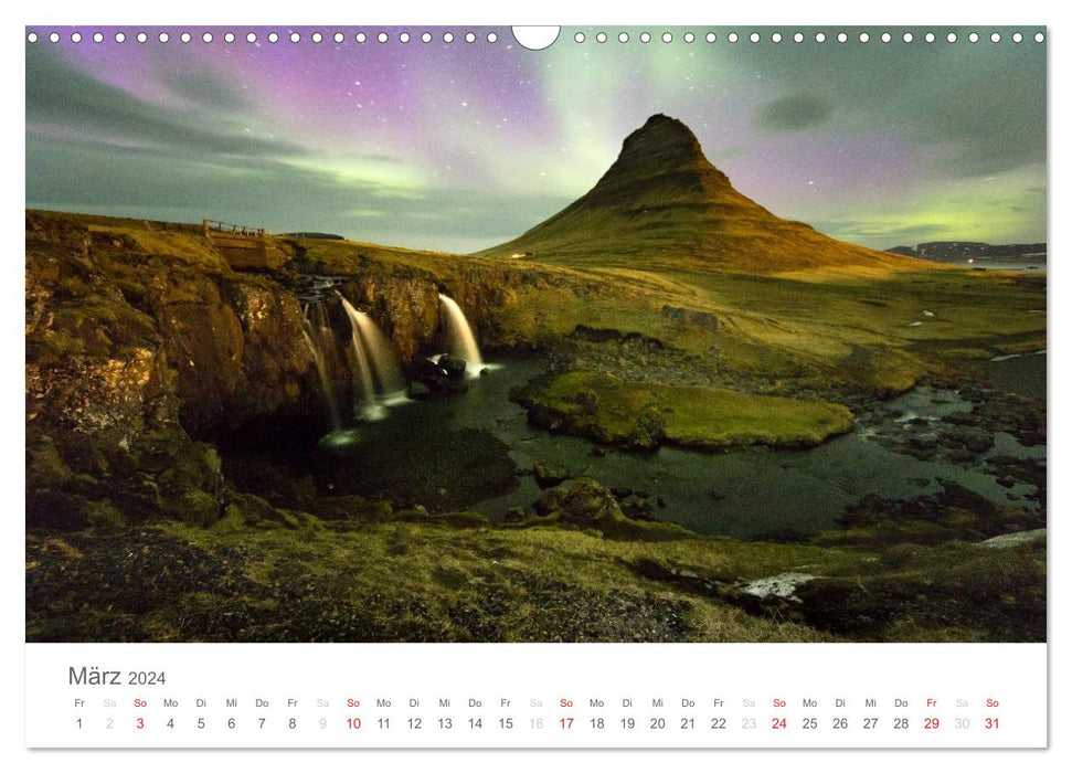 Scandinavie - Le nord mystique (Calendrier mural CALVENDO 2024) 