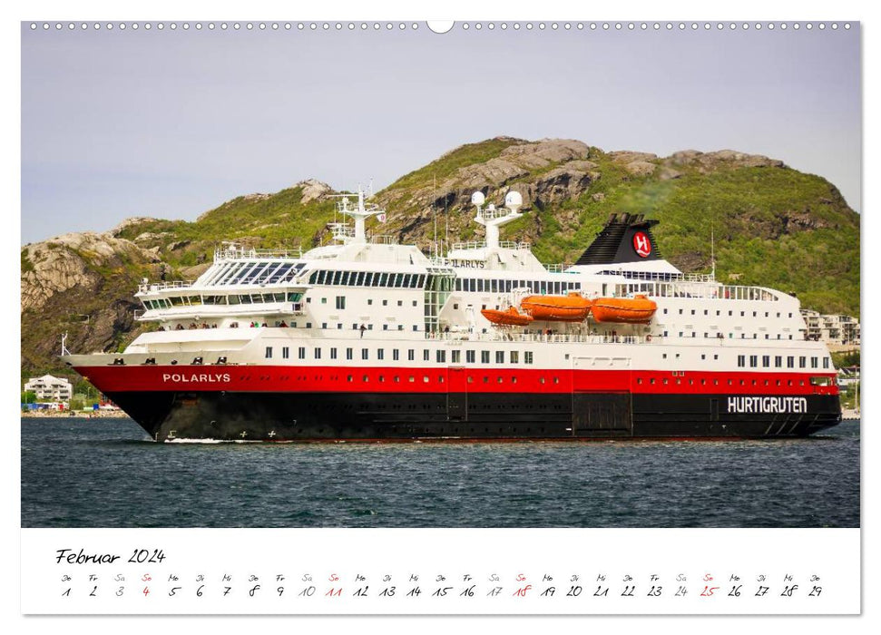 Bodø - Hauptstadt des Nordlandes / 2024 (CALVENDO Premium Wandkalender 2024)